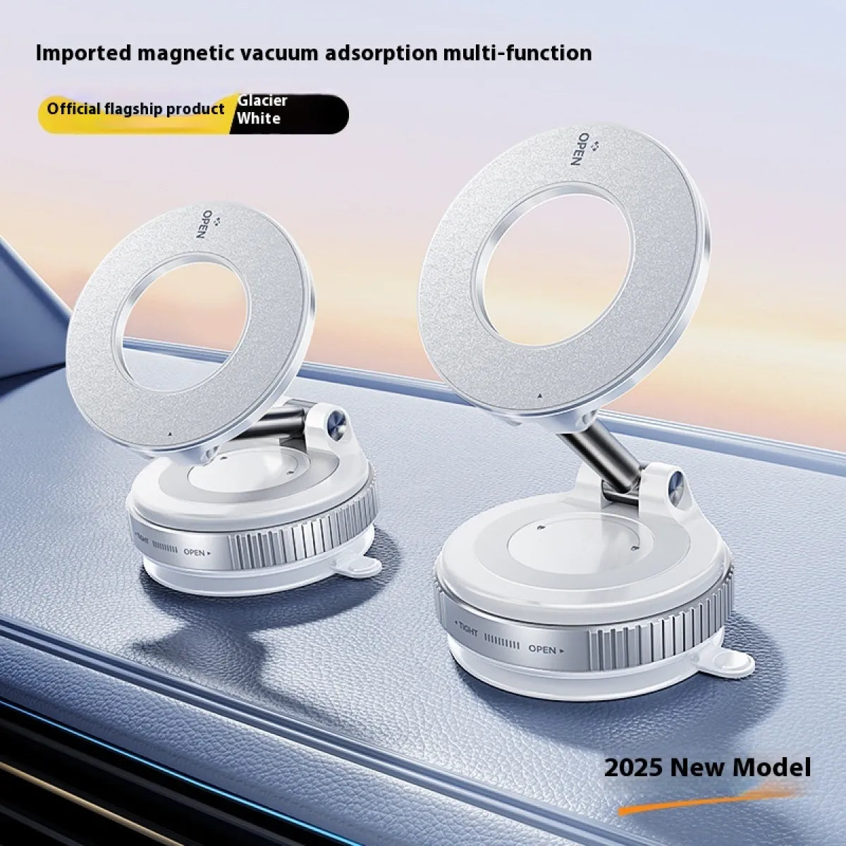 Adjustable Car Mount Magnetic Phone Holder